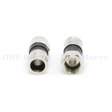 21-AR6 5C皺縮式接頭 有線電視5C短版鳳梨頭皺縮式F接頭 5C2V RG6數位電視 適用HT-H518A5工具